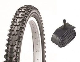 Vancom Mountainbike-Reifen Fahrrad Reifen Bike Tire – Mountain Bike – 16 x 2.125 – mit Schrader Schlauch