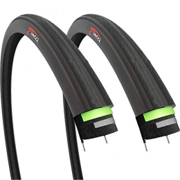 Fincci Ersatzteiles Fincci Pair 700 x 23c 23-622 Reifen mit 2, 5 mm Pannenschutz für Radrennen Straßenrennen Tourenrad Fahrrad (2er Pack)