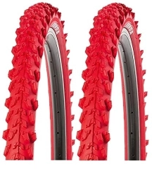 Kenda Ersatzteiles Kenda MTB Fahrradreifen Decke - in 5 Farben - 26 x 1.95 - 50-559 - 01022614 (Rot 1x)