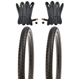 Exemplife Mountainbike-Reifen Kujo 20 Zoll Reifen Set 20x1.75 mit Pannenschutz und Reflexstreifen inkl. Schläuche AV