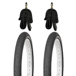 Kujo Ersatzteiles Kujo 2X 18 Zoll Reifen inkl. Schläuche mit Dunlopventilen