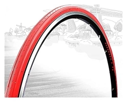 Lxrzls Mountainbike-Reifen LXRZLS. Fahrradreifen K191 Rennradreifen 70023C Reifen 700C Reifen Fahrradteile 8-farbige Mountainbike-Reifen, BMX Reifen (Farbe: gelb) (Color : Red)