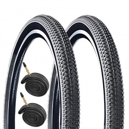 Oxford Ersatzteiles Oxford Tracer 26" x 1.95 Mountain Bike Tyres with Presta Inner Tubes (Pair)