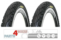 P4B Mountainbike-Reifen P4B | 2X 26 Zoll Fahrradreifen (50-559) | 26 x 1.95 | Mit K-Shield Pannenschutz für langanhaltenden Fahrspaß und weniger Reifenschäden
