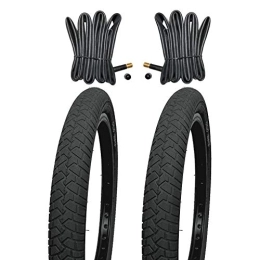 Resul Mountainbike-Reifen Resul Reifen für BMX mit Schläuchen 20 Zoll 20 x 1.95 Zoll