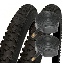 Schwalbe Mountainbike-Reifen Schwalbe Impac Ridgepac 26" x 2.25 Mountain Bike Tyres with Schrader Tubes (Pair)