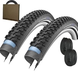 generisch Ersatzteiles Schwalbe Marathon Plus MTB Reifen HS468 Unplattbar Reflex 29x2.35 | 60-622 [ Set 2 Stück