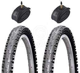 Vancom Ersatzteiles Vancom 2 Fahrrad Reifen Bike Reifen – Mountain Bike – 26 x 1, 95 – mit Presta-Röhren