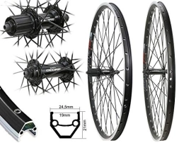 BDCP Mountainbike-Räder BDCP Bärwinkels Laufradsatz DMS19 (Vorderrad und Hinterrad) 26" MTB Shimano Deore für 7* / 8 / 9 / 10 / 11** V-Brake