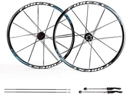 BUYAOBIAOXL Mountainbike-Räder Fahrradfelge Wheels 26 Zoll Fahrrad Wheelset, MTB Fahrrad Räder 27, 5 Zoll Mountainbike Scheibenbremse Wheel Set Quick Release 5 Palin Lager 8 9 10 Speed ​​100mm ( Color : #2 , Size : 27.5inch )