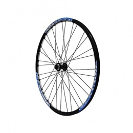 M-YN Ersatzteiles M-YN 27, 5 Zoll MTB Fahrrad Vorderrad, Doppelwand Radfahren Räder Schnellspanner Scheibenbremse 32 Löcher Rand(Color:schwarz+blau)