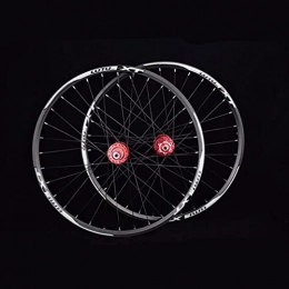 M-YN Mountainbike-Räder M-YN Fahrrad-radsatz 26 / 27, 5 / 29-Zoll-MTB-Fahrrad-radsatz CNC-felgen-scheiben-bremsstraßen-Rad-Rad-dichtungslager-hub 7-11 Geschwindigkeit(Size:26inch, Color:rot)