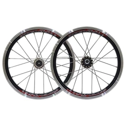 KANGXYSQ Ersatzteiles Mountainbike Laufradsatz 16 Zoll Aluminiumlegierung MTB Radfahren Räder V-Brake Scheibenfelgenbremse 11 Geschwindigkeit 20 Loch (Color : B)