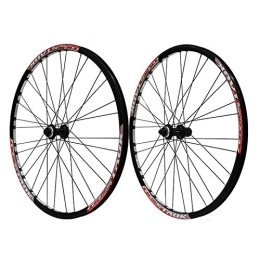 NEZIAN Mountainbike-Räder Mountainbike Laufradsatz 27, 5 Zoll MTB Fahrradfelgen Aluminiumlegierung Doppelwandfelge Scheibenbremse 32H 7 8 9 Geschwindigkeit (Color : A)