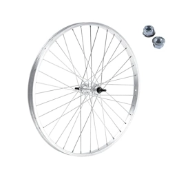 ECOVELO Ersatzteiles Rad / Felge vorne, 20 Zoll x 1, 75 cm, für Mountainbike, Aluminium / Stahl, Befestigungsmuttern im Lieferumfang enthalten