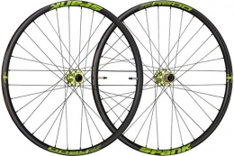 Spank Mountainbike-Räder Spank Oozy Trail-295 27, 5 Zoll whlset 15 mm, 20 m QR12 / 142 mm, TL Laufräder, Black / Emerald Green, 650 B