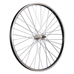 Taylor-Wheels Mountainbike-Räder Taylor-Wheels 24 Zoll Vorderrad Büchel Alufelge / Alu Nabe Vollachse - schwarz / Silber