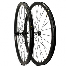 Yuanan 29er Carbon Wheel Cross Country XC Mountainbike Radsatz 33 mm Breite Felge mit DT 350 MTB Hub
