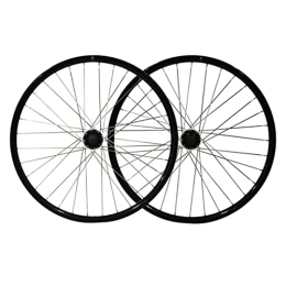 ZCXBHD Mountainbike-Räder ZCXBHD Mountainbike-Räder, 66 cm (26 Zoll), hochfeste 3D-Aluminiumlegierung, Rad, Schnellspanner, Scheibenbremsen, 32H, passend für 7-10-Gang-Kassette, 2359 g (Farbe: schwarz)