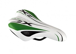 ONOGAL Mountainbike-Sitzes 3423 Fahrradsattel für Junior, anatomisch, ergonomisch, grün, schwarz, weiß