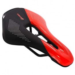 Acekit Komfortabler Fahrradsitz ergonomisches Design, atmungsaktiv, Gel-Fahrradsattel für Mountainbike, Rennrad, rot
