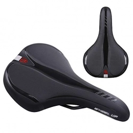 AMRT Ersatzteiles AMRT Fahrradsattel, vibrationsabsorbierend, ergonomisch, geeignet für die meisten Mountainbikes, geeignet für Mountainbikes, Farbe: Schwarz, Größe: Einheitsgröße