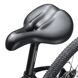 Atfoton Ersatzteiles Atfoton Mountainbike-Sitz, Winkelverstellbares Kissen - Stoßdämpfender, gepolsterter Fahrradsitz für Männer und Frauen