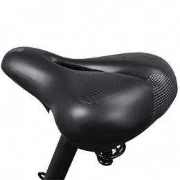MOMIN Mountainbike-Sitzes Bike Sattel Professionelles Mountainbike Komfortable Fahrradsitz Wasserdicht und ergonomisches Design Gel Sattel MTB. (Color : Black, Size : 26X20CM)