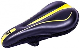 BZLLW Ersatzteiles BZLLW Fahrradsitz, Fahrradsitzkissen mit Memory Foam for Fahrradsitzsattel, Gemütlich Exercise Fahrrad-Sattel-Kissen, wasserdicht, for Mountain Bikes / Rennräder (Color : Yellow)