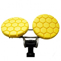 DNGF Mountainbike-Sitzes DNGF Fahrradsattel Verbreiterung, Polymer Soft Pad Komfortabel und gesund, ergonomisch MTB Sitzkissen Pad Fahrradsattel Sitz, Yellow
