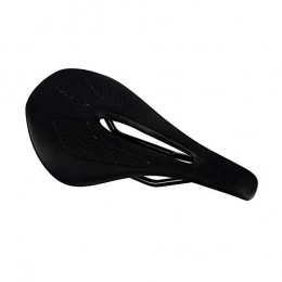DYQ Mountainbike-Sitzes DYQ Fahrrad-Sattel-Silikon-Kissen PU-Leder Oberfläche Voll Silica Gel Komfortable Fahrradsitz Stoß- Fahrrad-Sattel (Color : Black)