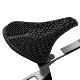 FIDEMM Ersatzteiles Fahrradsitzkissen - Mountainbike-Sitz, Bequemer, atmungsaktiver Fahrradsattel, stoßdämpfender Silikon-Fahrradsitz für MTB und Rennrad Fidemm