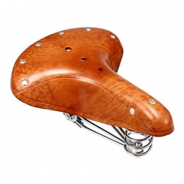 GPWDSN Mountainbike-Sitzes GPWDSN Bicycle Seat, Bicycle Back Seat MTB PU Leather Soft Cushion Rear Rack Seat Mountain Bike Saddle Retro Leather Cushion Soft and Comfortable