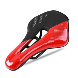 GPWDSN Mountainbike-Sitzes GPWDSN Bicycle Seat, Bicycle Back Seat MTB PU Leather Soft Cushion Rear Rack Seat Mountain Road Bike Hollow Breathable Seat Cushion Cycling Equipment