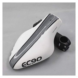 LIWEIKE EC90-Fahrrad-Sattel EVO-Material Mountain Road Fahrradsitze (Color : White, Size : 24cm)