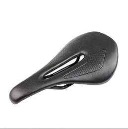 LLTT Mountainbike-Sitzes LLTT Fahrrad-Sattel-Silikon-Kissen PU-Leder Oberfläche Voll Silica Gel Komfortable Fahrradsitz Stoß- Fahrrad-Sattel Movement (Color : Black)