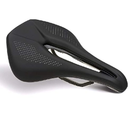 SOWUDM Ersatzteiles MTB Sattel Fahrradsattel MTB Rennrad Rennsattel Sättel Sitz breit atmungsaktive weiche Sitzkissen Teile Rennrad Sattel (Color : Black)