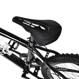 Dioche Ersatzteiles Race Bike Sättel, Durable PU Leder Fahrrad Radfahren Sitzkissen Sattel für Mountain Road Bike Schwarz