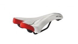 Selle Montegrappa Ersatzteiles Selle Montegrappa FAHRRADSATTEL Trekking Mountainbike MTB Sattel MG XC3100 ONE Shot in Weiss / Rot - Made in Italy