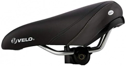 VELO Mountainbike-Sitzes Velo Unisex Jugend Sattel Plush Junior Gel, Black, 226 x 150 mm, schwarz