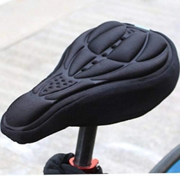 XMJ Ersatzteiles XMJ Cycling Bike Silicone Gel Pad Seat Saddle Cover Soft Cushion, Mountain Bike Cycling, #Black