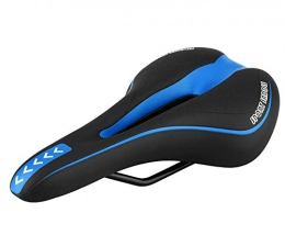 YJZQ Professioneller Mountainbike-Sattel, komfortabel, belüftet, Gel-Polsterung, passend für die meisten Mountainbikes, Rennräder, Hybrid-Fahrräder (blau)