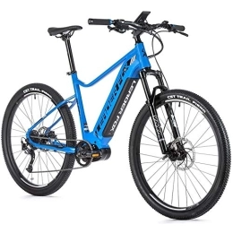 Leaderfox Elektrische Mountainbike 27, 5 Zoll Alu Leader Fox Swan Gent E-Bike Elektro Fahrrad MTB Pedelec 630Wh Shimano blau Rh 40cm