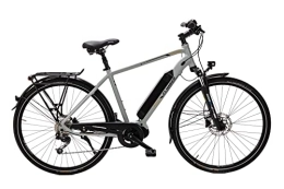SPRICK Fahrräder 28 Zoll Elektro Fahrrad E-Bike Climber Shimano 9 Gang Mittelmotor 80NM 504 Wh Grau
