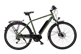 SPRICK Fahrräder 28 Zoll Elektro Fahrrad E Bike Shimano Deore Pedelec Mittelmotor 504 Wh Oliv
