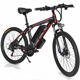 SMLRO Fahrräder 29 Zoll Elektrofahrrad Mountainbike Ebike für Erwachsene, Elektrisches Fahrrad mit Abnehmbarer 48V 13Ah Lithium-Batterie und 500W / 1000W Hinterradmotor