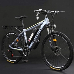 AISHFP Elektrische Mountainbike AISHFP Erwachsene 26 Zoll Electric Mountain Bike, 36V-Lithium-Batterie High-Carbon Stahl 27 Speed-Elektro-Fahrrad, mit LCD-Anzeige, A, 40KM