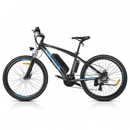 Ancheer Elektrische Mountainbike ANCHEER E-Bike (Blau, 36V-10AH mt LCD-Display)