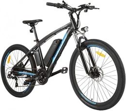 Ancheer Fahrräder ANCHEER E-Bike / Elektrofahrrad Herren und Damen, 27.5 Zoll E-Mountainbike & Trekking Rad & Pedelec mit 36V-10Ah Akku und LCD-Display für Reichweite von 40-75KM (Blau, 27.5 Zoll)