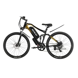 CANTAKEL Fahrräder CANTAKEL Elektro-Mountainbike, 27, 5 Zoll großer Reifendurchmesser, Unisex Pendler-Elektrofahrrad mit professionellem 48V 17Ah Lithium-Ionen-Akku
